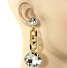 Pop Of Bling Chandelier Earrings